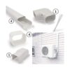 Kit de cubierta decorativa de PVC de 4 pulgadas y 14 pies_2