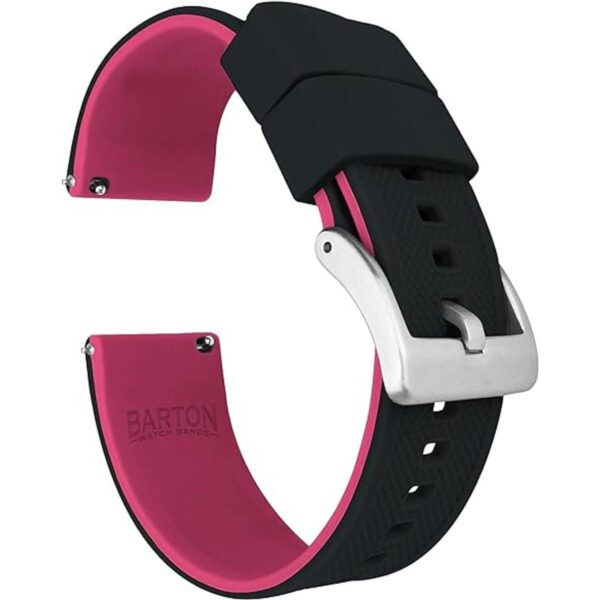 Barton Elite Silicone Watch Bands Gold Buckle Quick_2