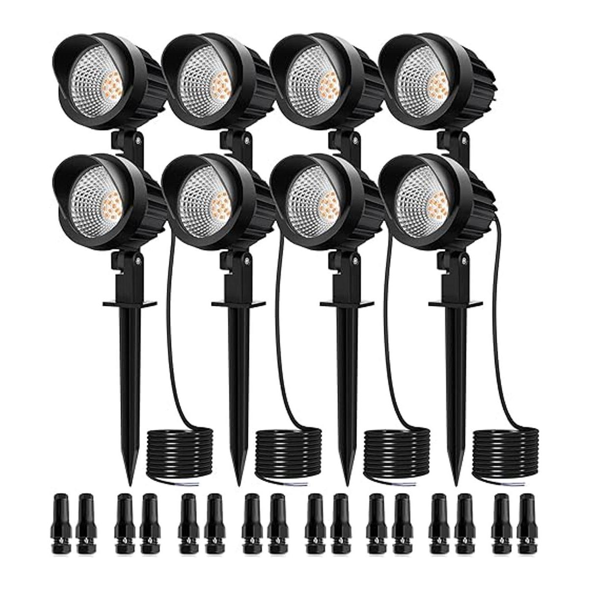 MEIKEE 7W LED Paisaje Luces Camino Luces de Baja Tensión