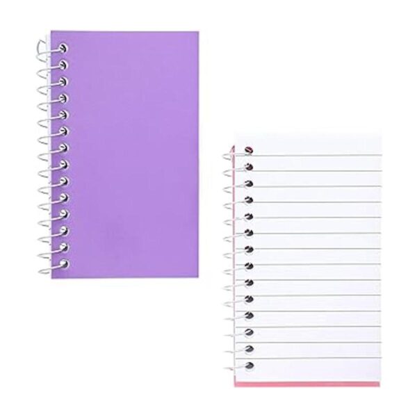 Juego de 12 cuadernos de bolsillo en espiral cuadernos de_4