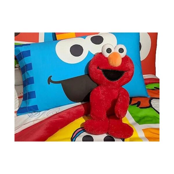 Sesame Street Almohada de peluche de Elmo rojo_2