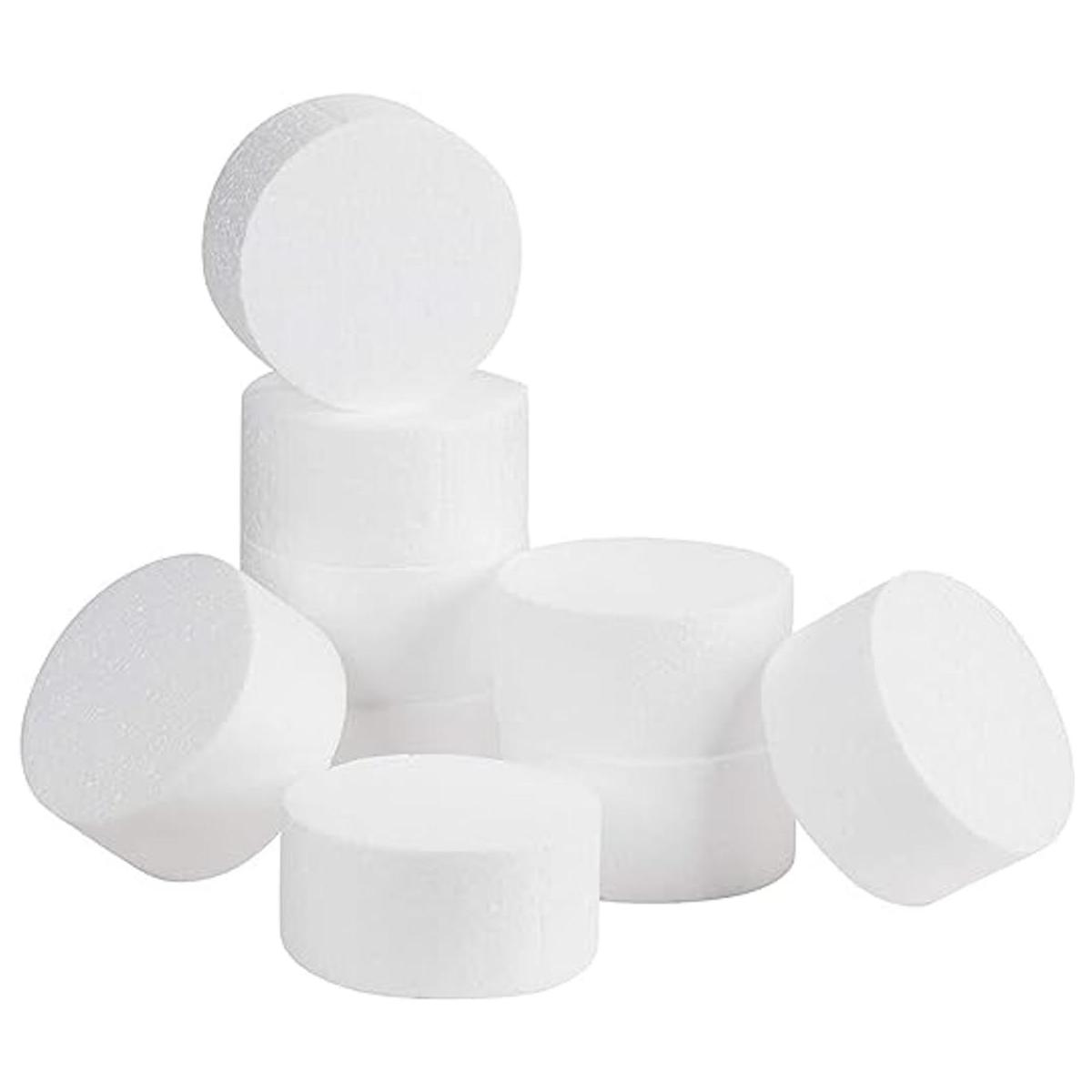 Círculos de espuma para manualidades 4 x 4 x 2 pulgadas