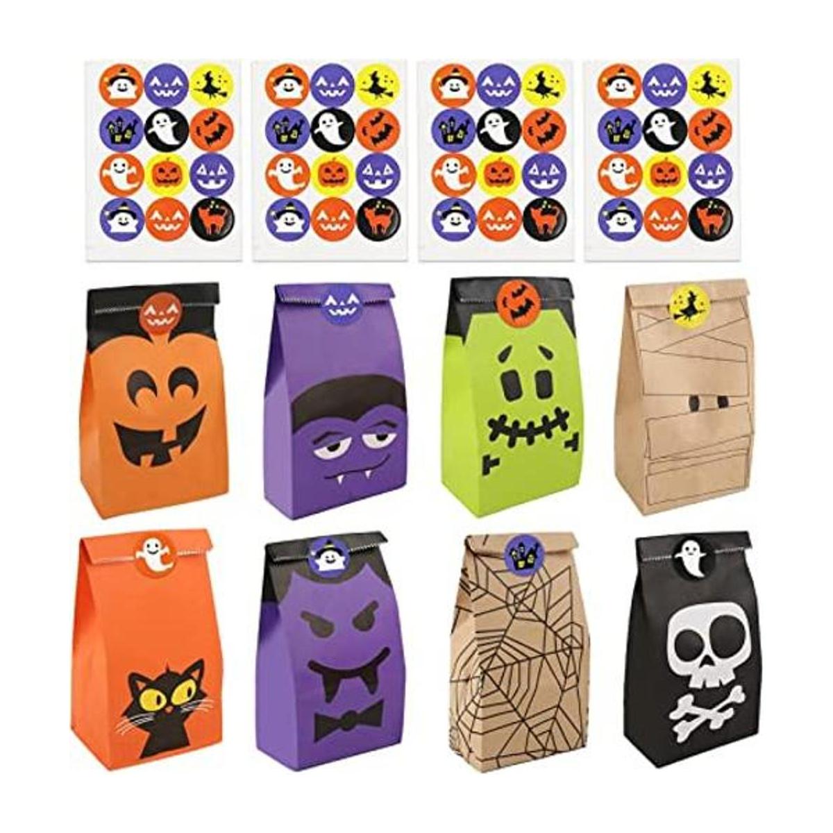 Rulyyo Bolsas de regalo de Halloween para trucos o