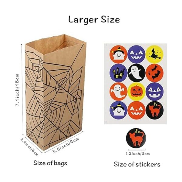Rulyyo Bolsas de regalo de Halloween para trucos o_2