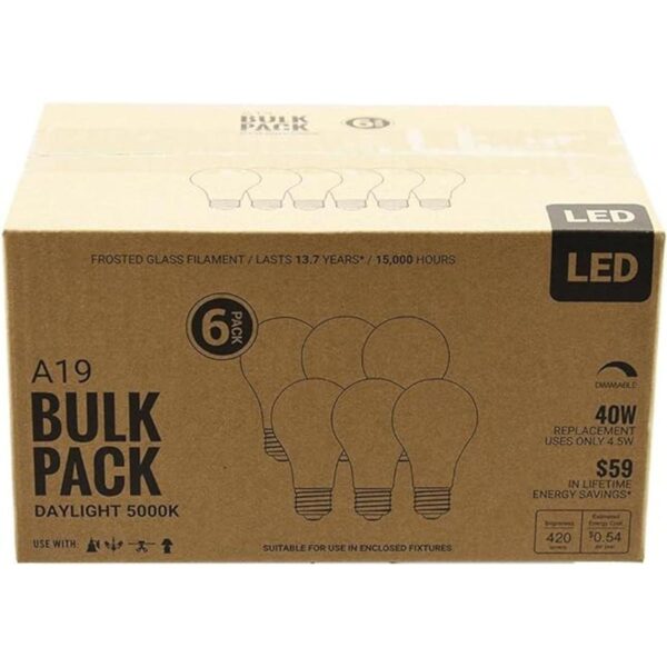 Global Value Lighting FG03169 Bombillas LED a granel 6