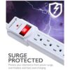 Fosmon Protector contra sobretensiones de enchufe plano 2_4