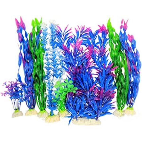 Otterly Pets Plantas de plástico para decoración de_1