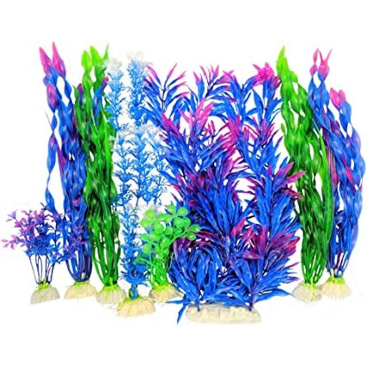 Otterly Pets Plantas de plástico para decoración de