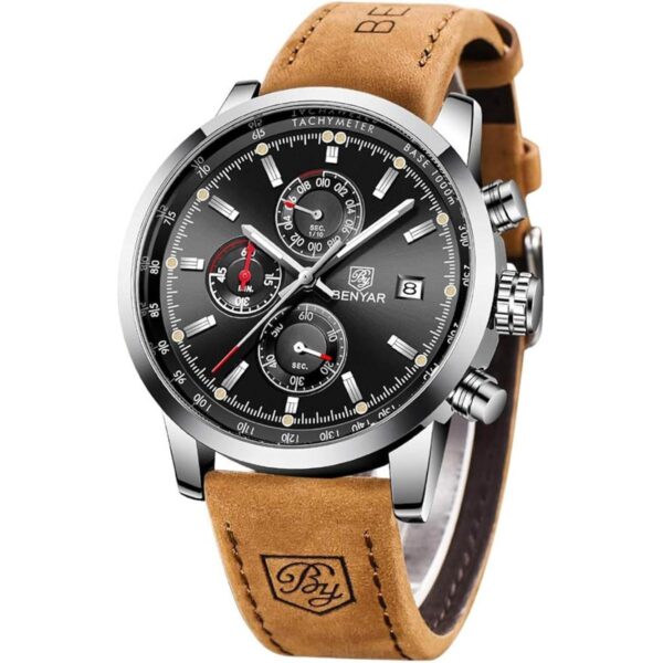 BENYAR Reloj de cuarzo impermeable para hombre_1