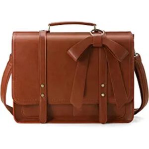ECOSUSI Maletín de piel sintética para mujer bolsa para_1