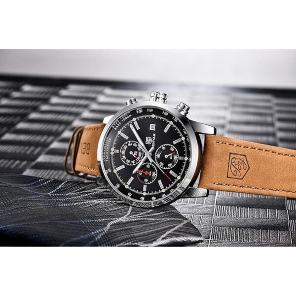 BENYAR Reloj de cuarzo impermeable para hombre_6