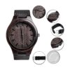 Reloj de pulsera analógico de cuarzo para hombre hecho a