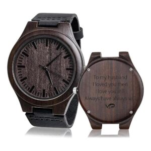 Reloj de pulsera analógico de cuarzo para hombre hecho a