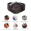 Reloj de pulsera analógico de cuarzo para hombre hecho a