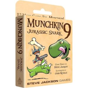 Munchkin 9 Juego de cartas Jurassic Snark expansión_1