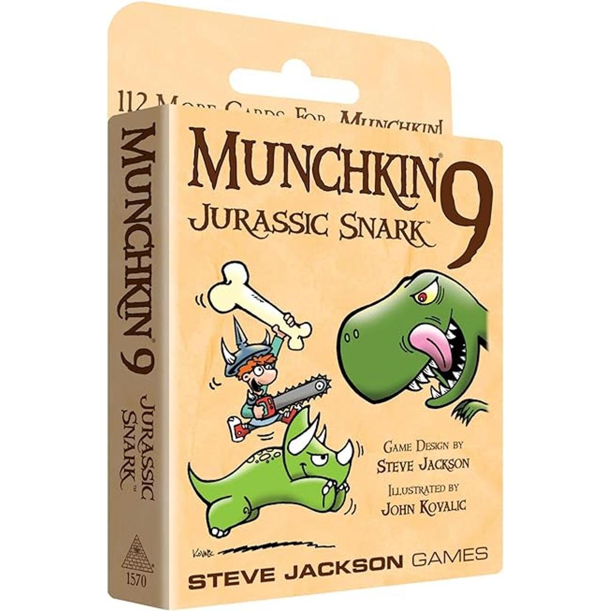 Munchkin 9 Juego de cartas Jurassic Snark expansión