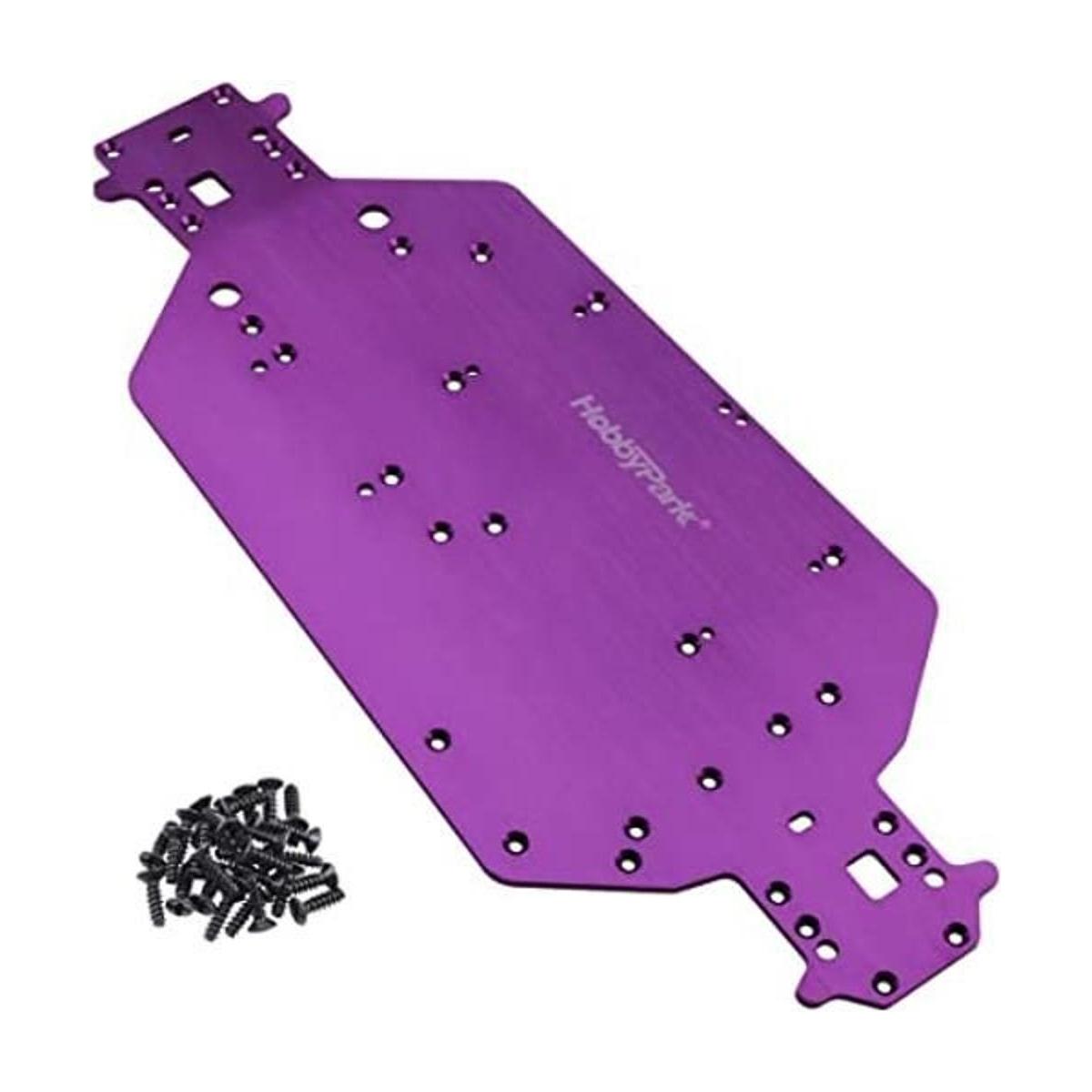 Hobbypark 04001 placa de chasis de aluminio de metal para