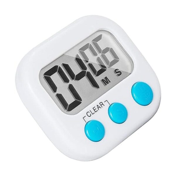 Paquete de 6 temporizadores digitales pequeños de cocina