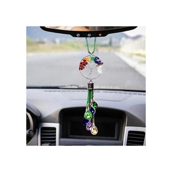 Eshiny Colgante para coche diseño de árbol de la vida