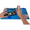 Kaisiking Alfombrilla de silicona para soldar alfombrilla