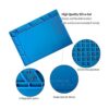 Kaisiking Alfombrilla de silicona para soldar alfombrilla