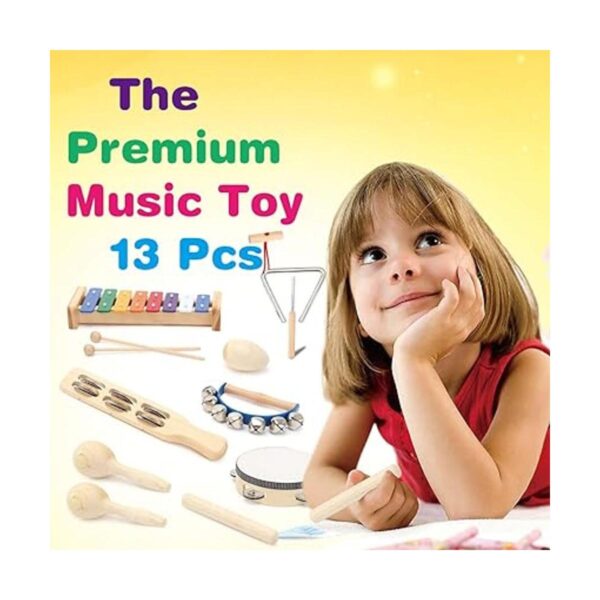 MUSICUBE Juego de 13 piezas de instrumentos musicales de_6