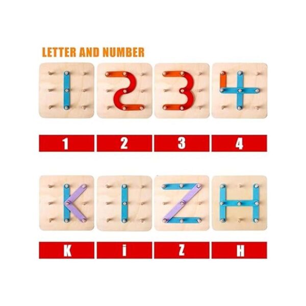 Kizh Juego de actividades de construcción de letras y_2