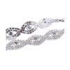KAOYOO Cadena de diamantes de imitación de cristal de 1_2