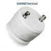 Paquete de 4 bombillas LED GU24 forma A19 9.5 W