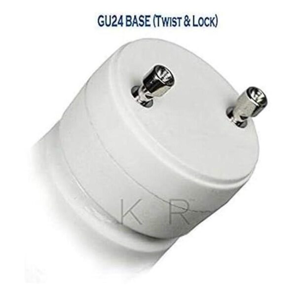 Paquete de 4 bombillas LED GU24 forma A19 9.5 W