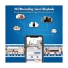 Hiseeu Cámara de seguridad para exteriores 2K audio de 2_5
