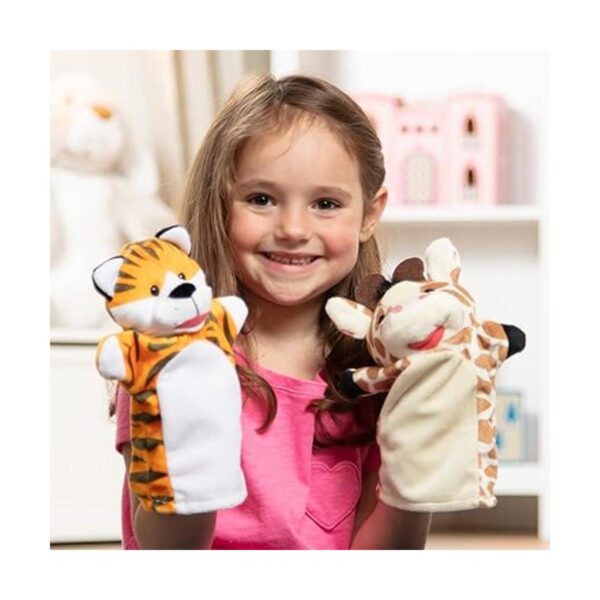 Melissa Doug Juegos de marionetas de mano con temática_3