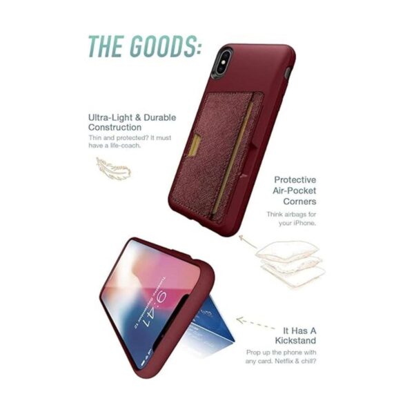 Smartish Funda tipo cartera para iPhone Xs Max Wallet_4