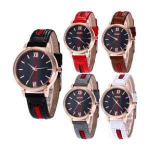 CdyBox Reloj de pulsera analógico de cuarzo para mujeres
