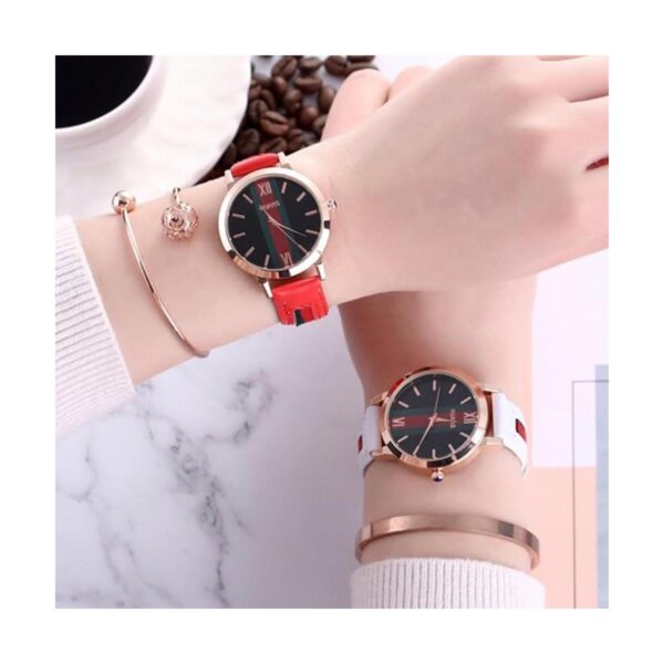CdyBox Reloj de pulsera analógico de cuarzo para mujeres