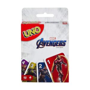 Juego de cartas para niños y familiares de UNO Avengers_1