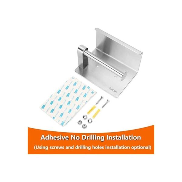 Soporte de papel higiénico con estante actualización