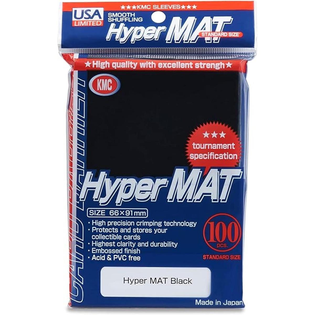 KMC Hyper Pack de mangas de tamaño estándar 100
