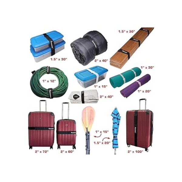 ENVISIONED Correas de velcro reutilizables