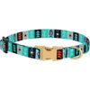 CollarDirect Collar de perro de nailon con hebilla tribal