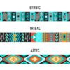 CollarDirect Collar de perro de nailon con hebilla tribal