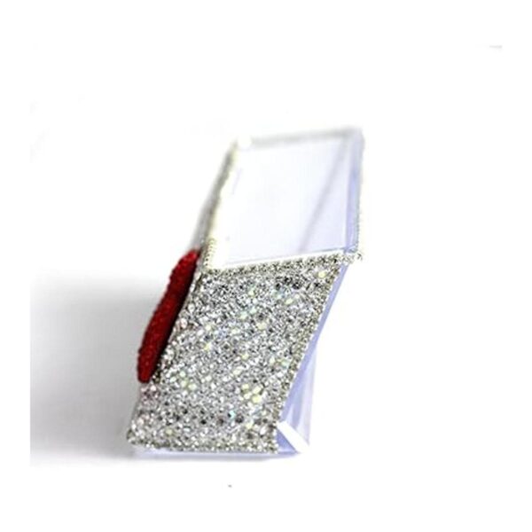 Bestbling Bling Tarjetero de acero inoxidable con_6