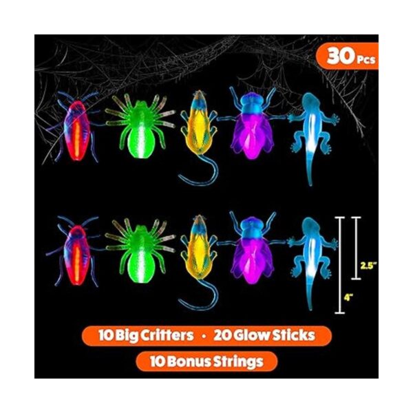 PartySticks Glow Critters Paquete de 30 juguetes para_2