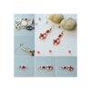 PH PandaHall 100 ganchos de acero inoxidable 304 con