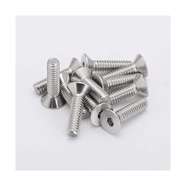 Tornillos de cabeza plana de 1420 x 12 pulgadas llave