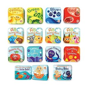 Juego de mega libros de baño para bebés paquete de 13_1
