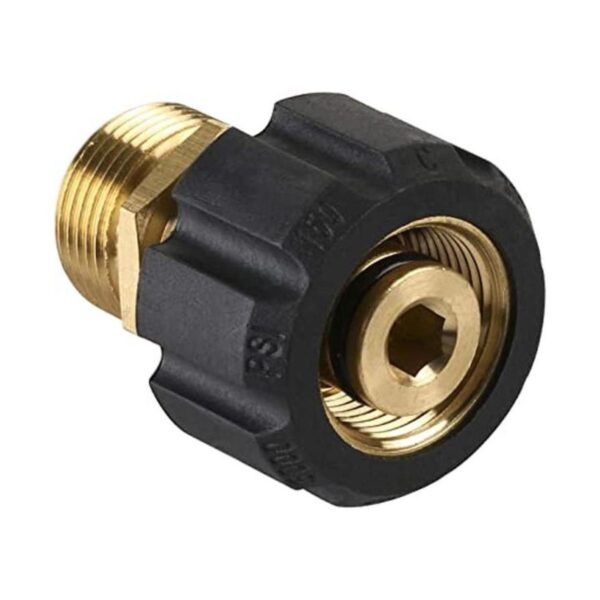 M MINGLE Adaptador de lavadora a presión rosca métrica_1