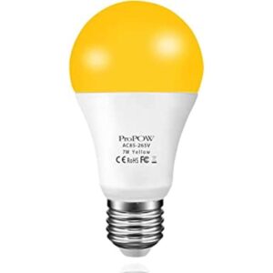 ProPOW Bombilla de luz para insectos 7 W luz de