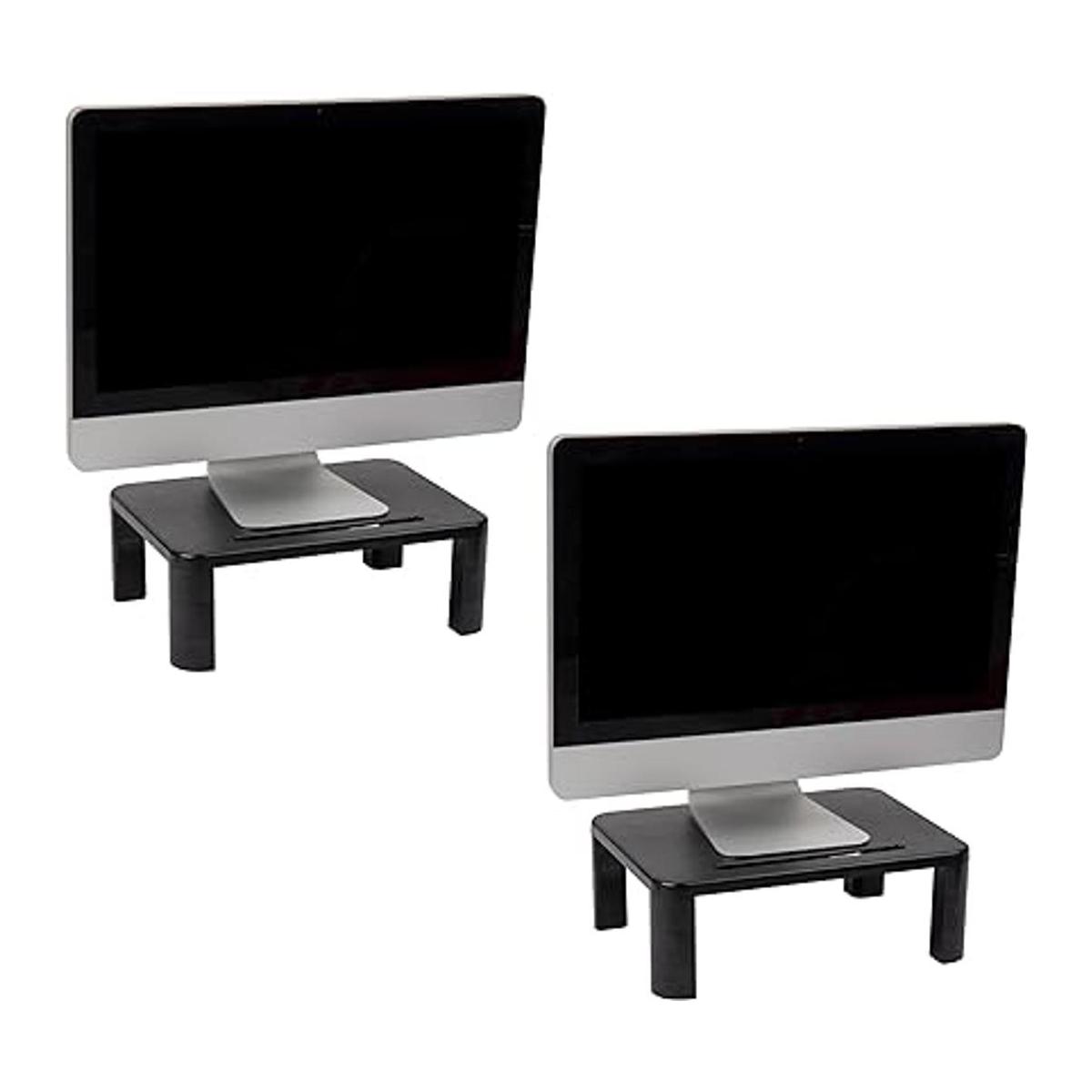 Mind Reader 2SMPLMONBLK Soporte para monitor pequeño
