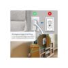 NTONPOWER Regleta de alimentación de enchufe plano con_5